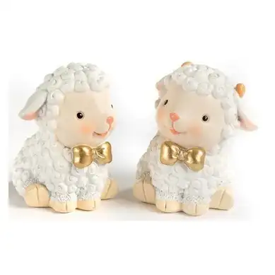 Agnello in resina · 7,7 cm