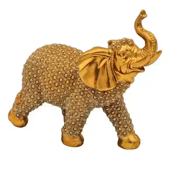 Bomboniera Gold elefante grande