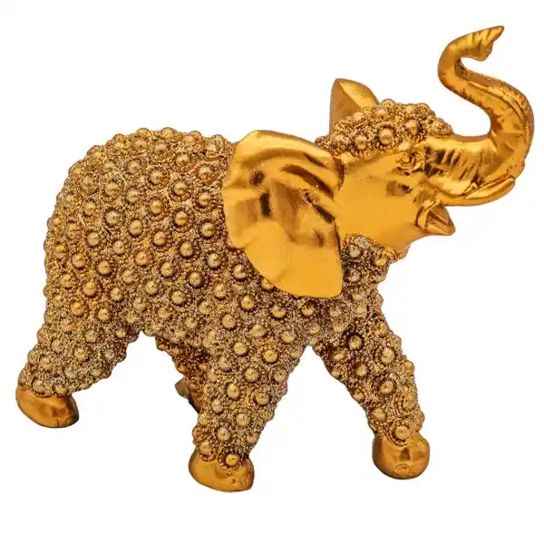 Bomboniera Gold elefante medio