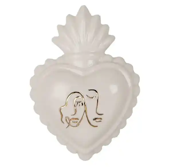 Bomboniera Couple magnete cm7,5 pvc box