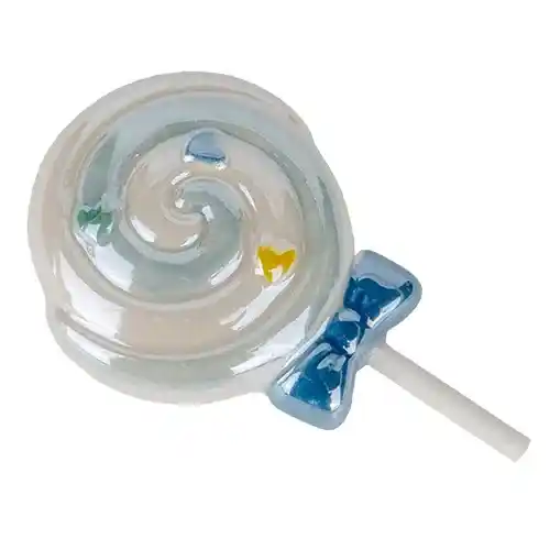 Bomboniera Lollipop magnete c.lo cm8 pvc box
