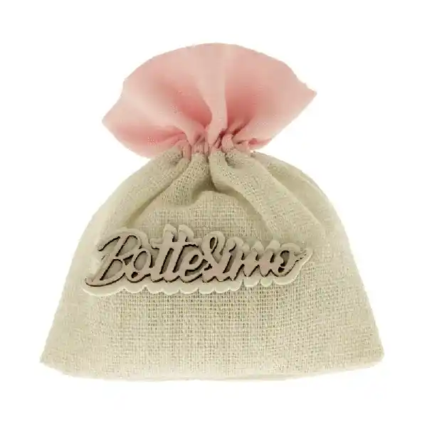 Battesimo bag cm.10x12 rosa