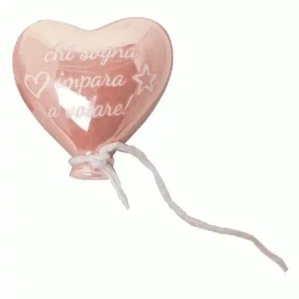 Bomboniera Volo baby magnete rosa cm5 pvc box12/288